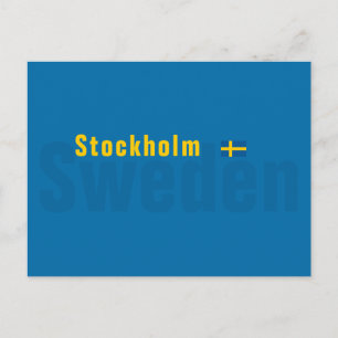 Stockholm ,Sweden Postcard