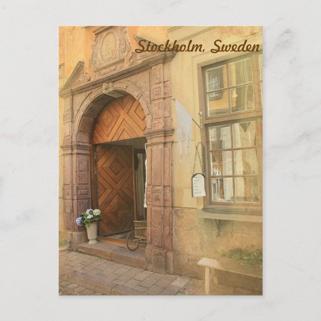 Stockholm, Sweden Postcard (Front)