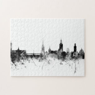 Stockholm Sweden Skyline Jigsaw Puzzle