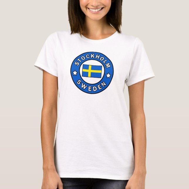 Stockholm Sweden T-Shirt (Front)