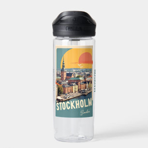 Stockholm Sweden Water Bottle