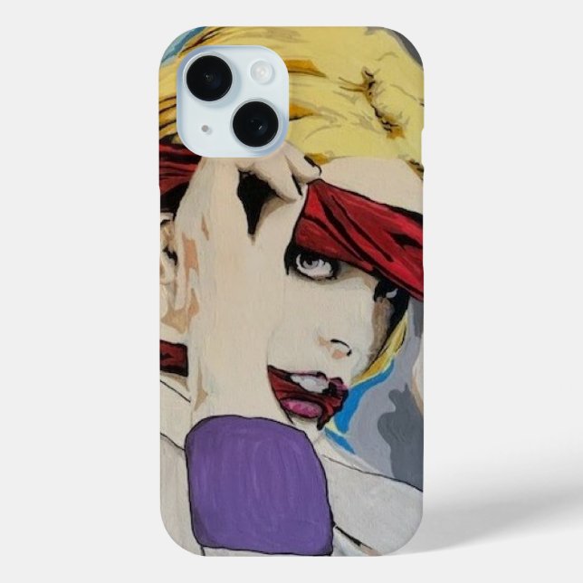 'Stockholm syndrome' Painting on a  Case-Mate iPhone Case (Back)