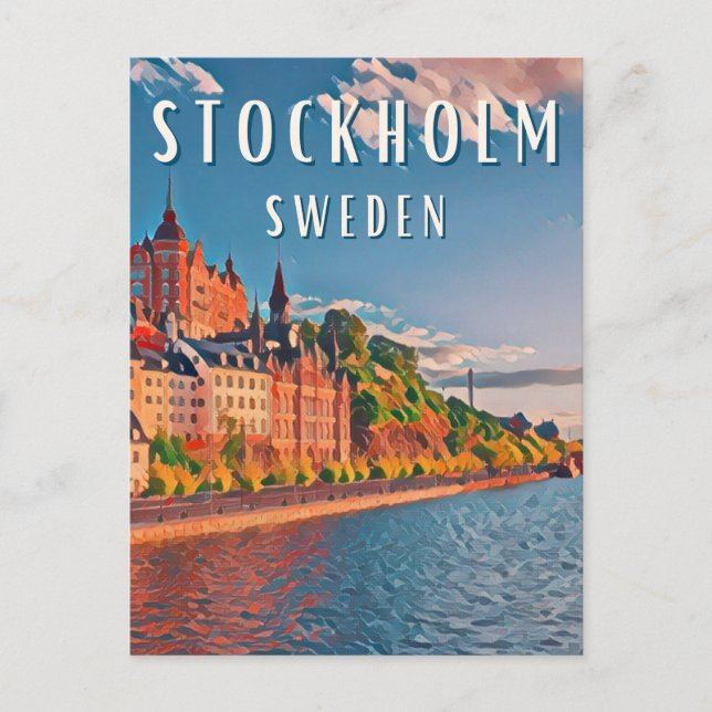 Stockholm, the Scandinavian capital of museums Postcard (Front)
