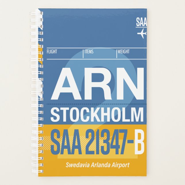 Stockholm - Travel Planner 2026 (Devant)
