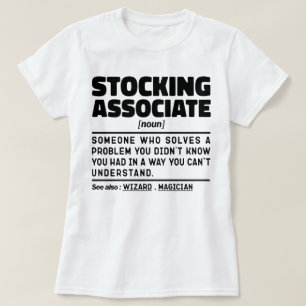 Stocking Associate Noun Warehouse Worker Cool T-Shirt