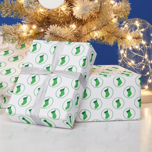 Stocking Christmas Wrapping Paper (Holidays)