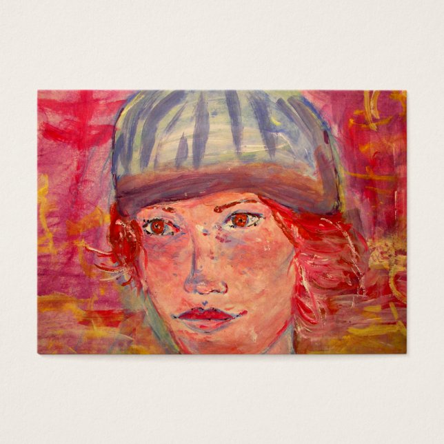 stocking hat girl (Front)