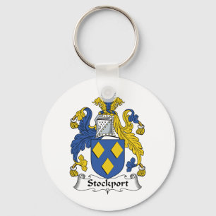 Stockport Family Crest Keychain