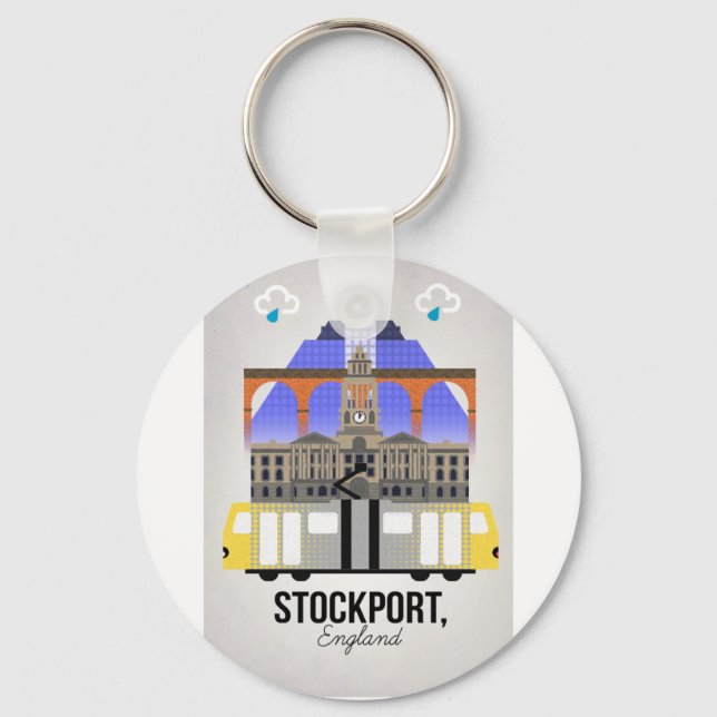 Stockport Keychain (Front)