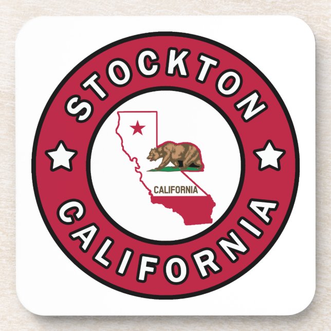 Stockton California Coaster (Front)