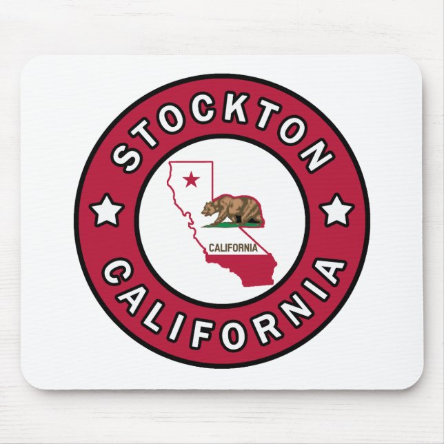 Stockton California Mouse Pad (Front)