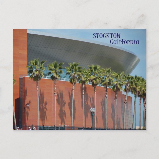 Stockton California Postcard (Front)