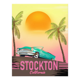 Stockton California USA Photo Print