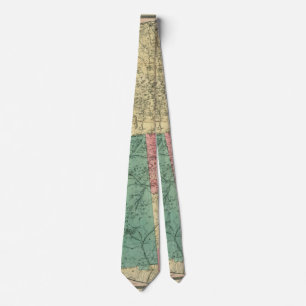 Stoddard's Map of the Adirondack Wilderness, 1883 Tie