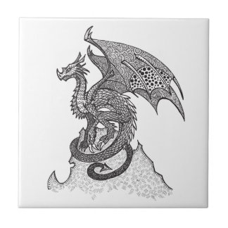 Stoic Dragon Tile