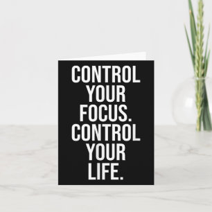 Stoic Inspiration Quote For Daily Motivation Card