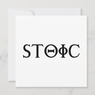 Stoic Invitation