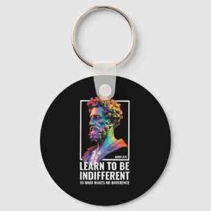 Stoic Philosopher Wisdom Marcus Aurelius Philosoph Keychain