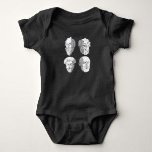 Stoic Philosophers Baby Bodysuit