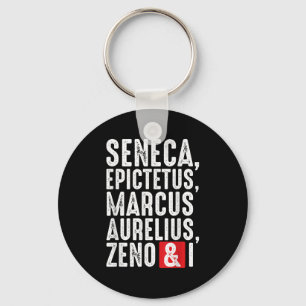 Stoic Philosophers Wisdom Quotes For Philosophy Keychain