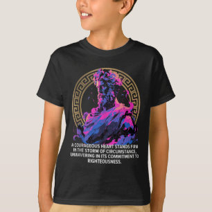 Stoic Philosophy Epic Old Greek Stoicism Inspirati T-Shirt