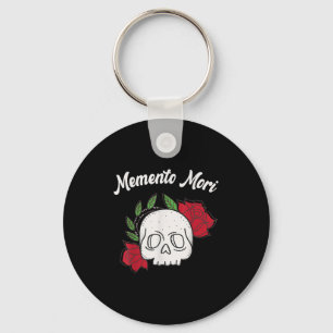 Stoic Philosophy Memento Mori Amor Fati Skull Stoi Keychain
