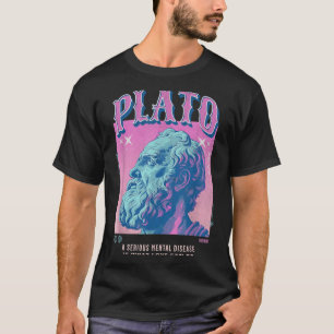 Stoic Plato Pastel Y2k Retro Aesthetic Stoicism Ph T-Shirt