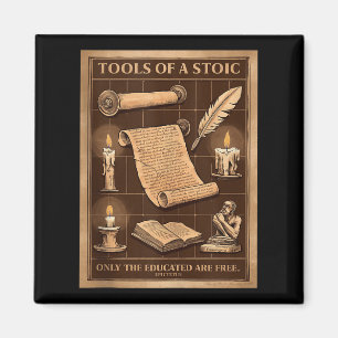 Stoic Stoicism Philosophy Quotes Virtue Wisdom Sel Magnet