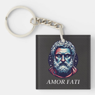 Stoicism - Amor Fati Keychain