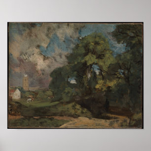 Stoke-by-Nayland – John Constable Poster