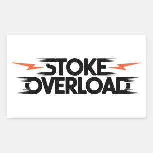 Stoke Overload Lightning Sticker