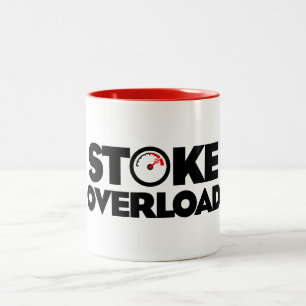 Stoke Overload Meter Two-Tone Coffee Mug