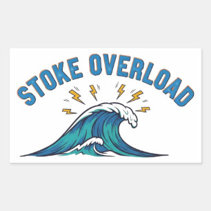 Stoke Overload Wave Sticker
