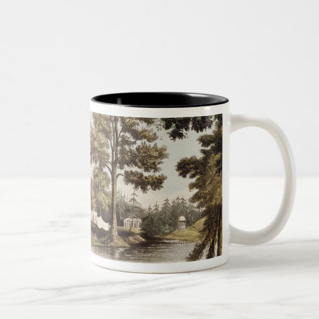 Stoke Place, from Ackermann's 'Repository of Arts' Two-Tone Coffee Mug (Right)