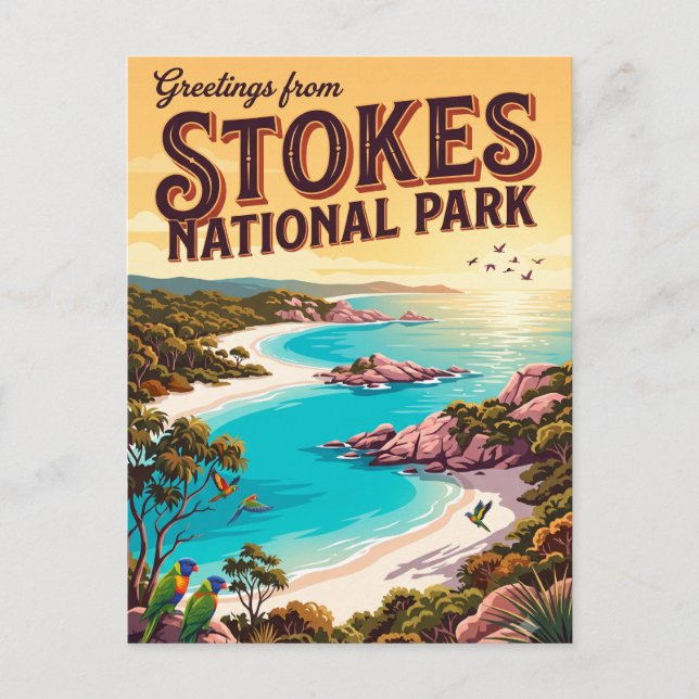 Stokes National Park Australia Postcard (Front)