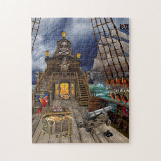 STOLEN PIRATE TREASURE JIGSAW PUZZLE