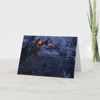 Stolen Season Blank Greeting Card