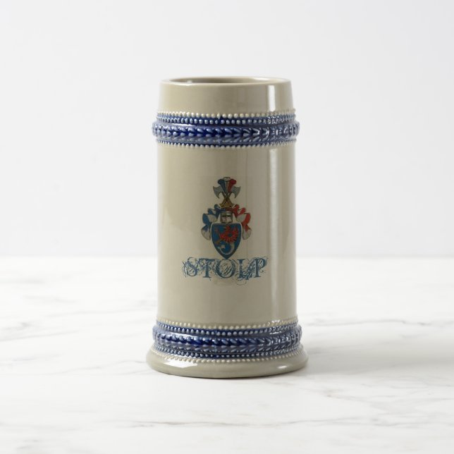 Stolp Crest Beer Stein (Center)