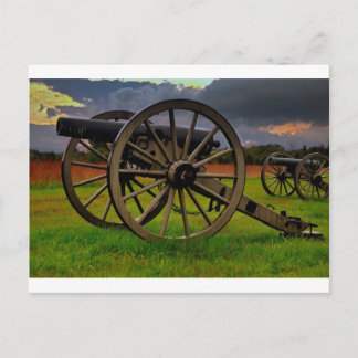 Stom over the Battlefield Postcard