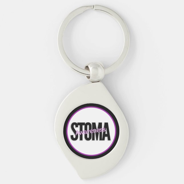 Stoma Awareness Keychain (Front)
