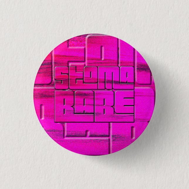 Stoma Babe 1 Inch Round Button (Front)