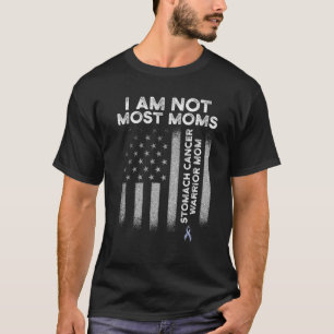 Stomach Cancer Survivor Most Moms Warrior T-Shirt