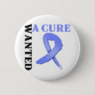 Stomach Cancer WANTED A CURE 2 Inch Round Button