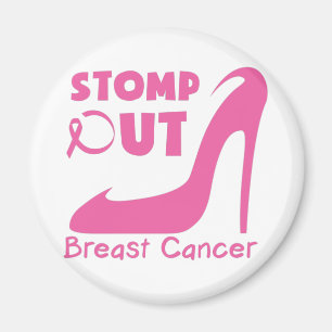 Stomp Out Breast Cancer Magnet