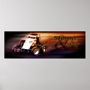 Stomp & Steer poster