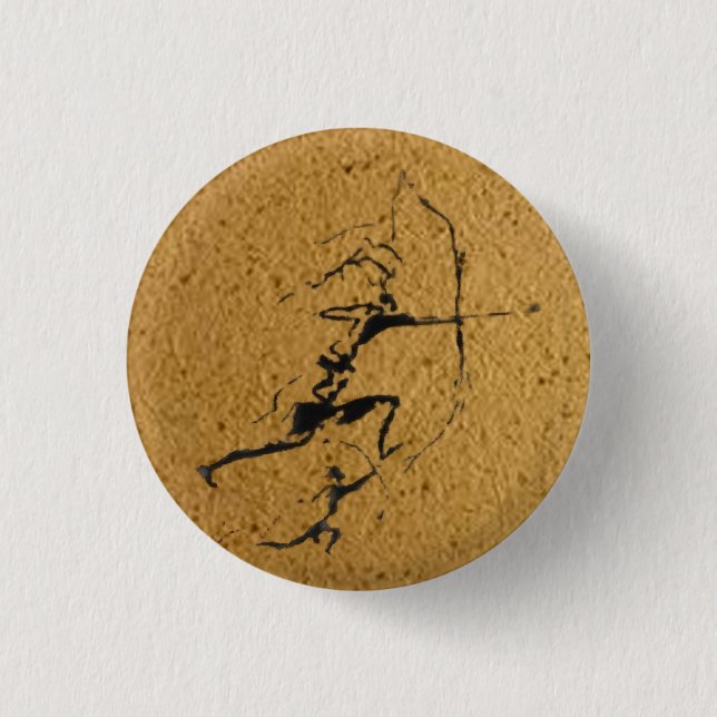 Stone Age Archers 1 Inch Round Button (Front)