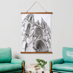 Stone and Shadow Hanging Tapestry