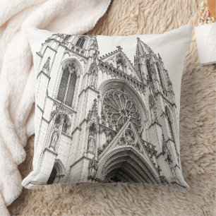 Stone and Shadow Throw Pillow