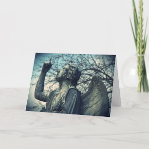 Stone Angel in Washington, Iowa Card