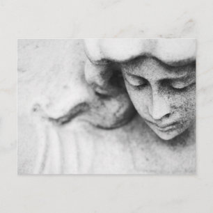 Stone angel postcard